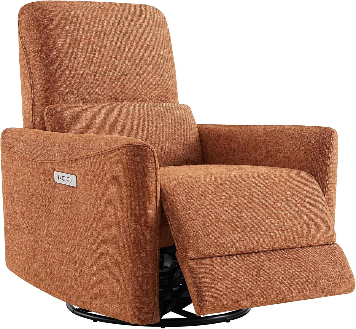 CHITA Power Recliner Chair Swivel Glider, FSC Certified Fabric Living Room Nursery Reclining Sofa