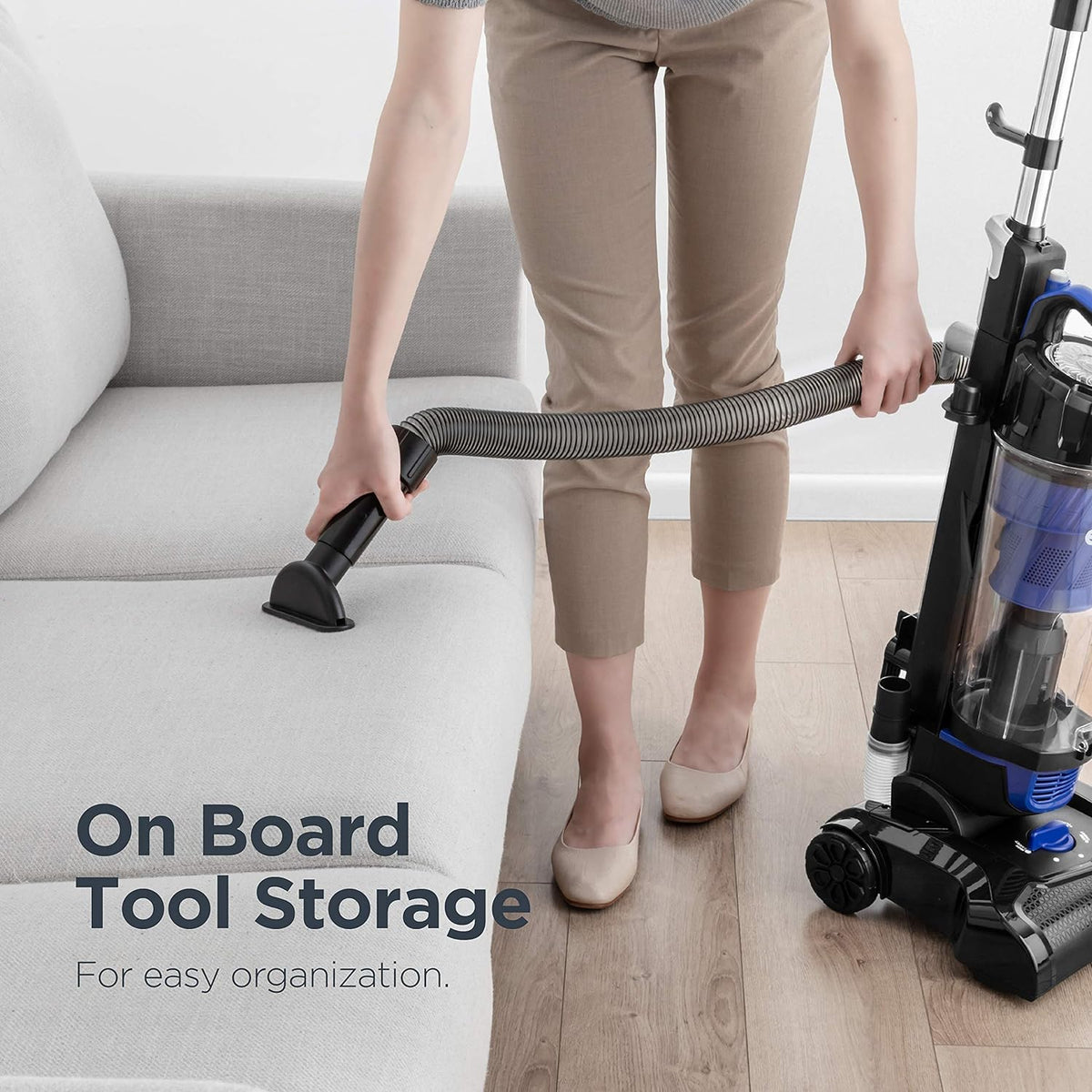 Eureka Lightweight Powerful Upright Vacuum Cleaner for Carpet and Hard Floor, PowerSpeed, New