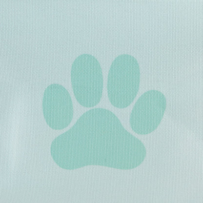 Bone Dry Pet Storage Collection Collapsible Bin, Small Rectangle, Aqua