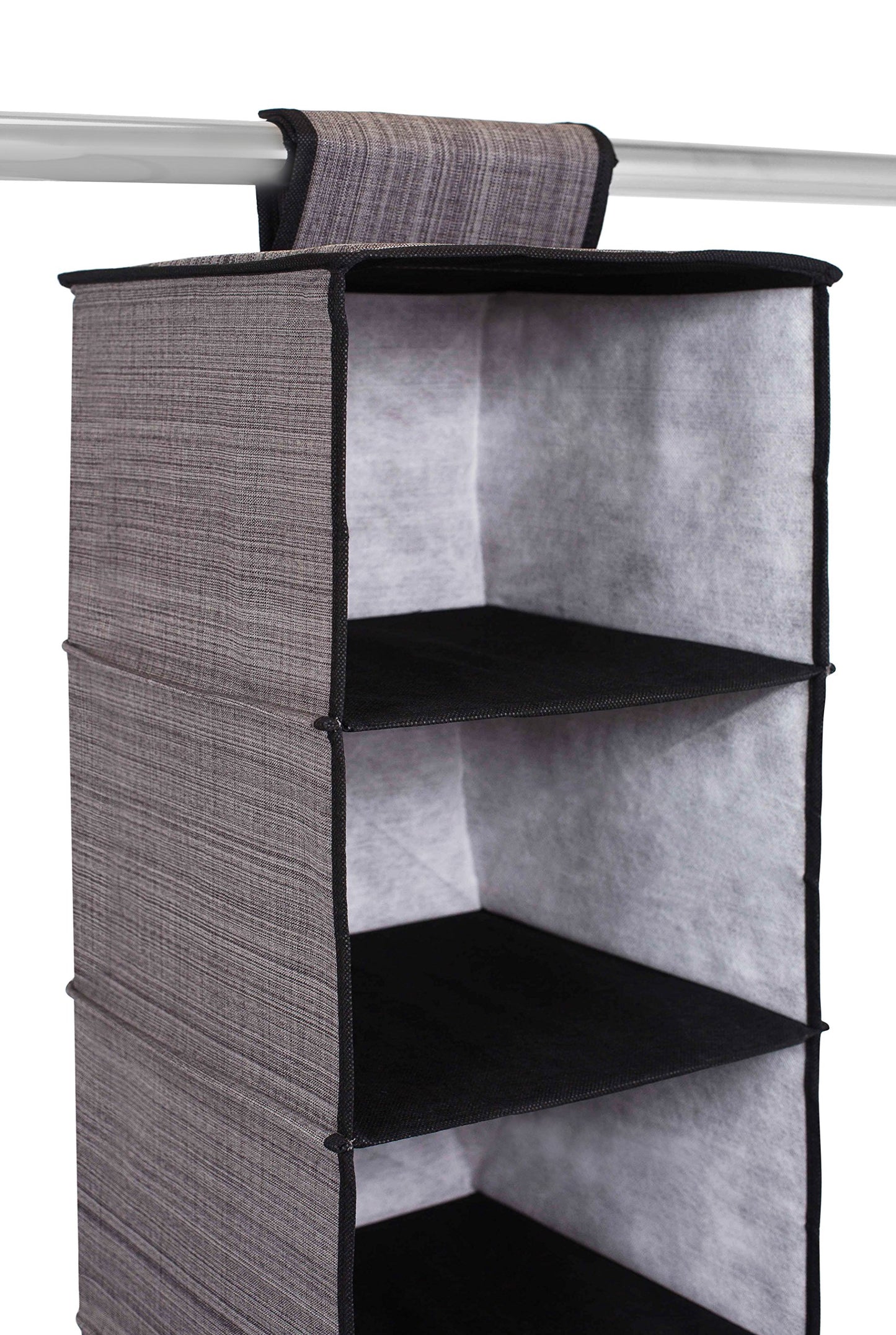 Internet's Best Hanging Closet Organizer - 6 Shelf - Clothing Sweaters Shoes Accessories Storage