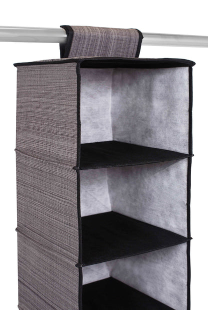 Internet's Best Hanging Closet Organizer - 6 Shelf - Clothing Sweaters Shoes Accessories Storage