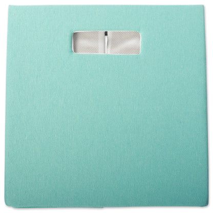 DII Collapsible Polyester Storage Cube, Solid, Lightweight and Durable, Small Square, 11x11x11, Aqua