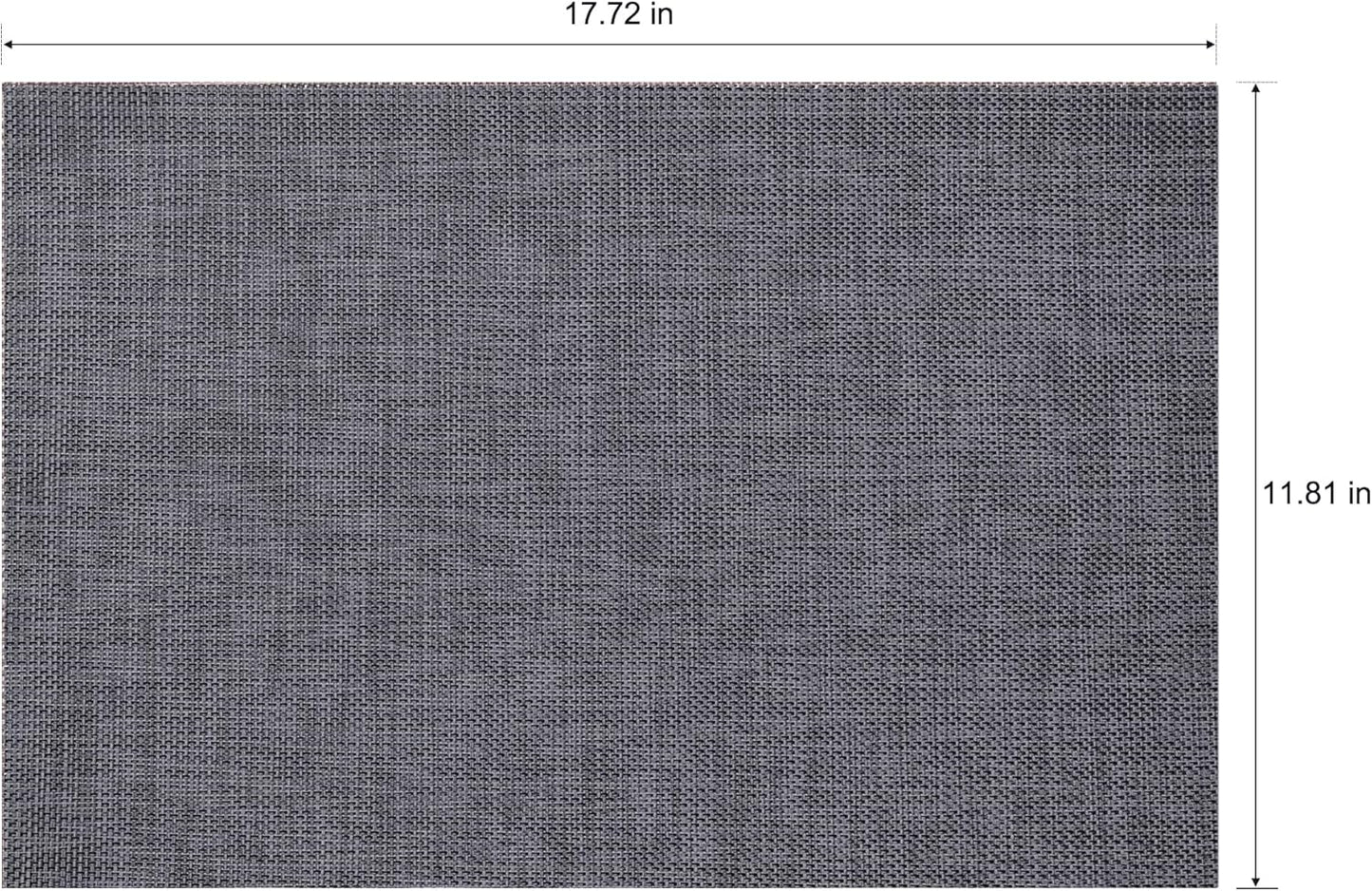 CADONO Placemats Set of 4 Washable Indoor/Outdoor Vinyl Place Mats for Dining Table Durable