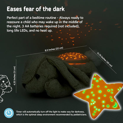Cloud b Calming Nightlight Star Projector | Gentle Brightness | 3 Colors | 3 Constellations |