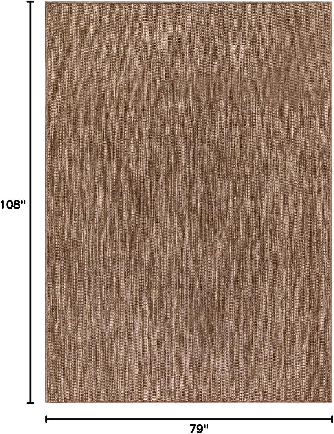 CAMILSON Outdoor Rug 6x9 Modern Area Rugs for Indoor and Outdoor Patios and Porches - Waterproof