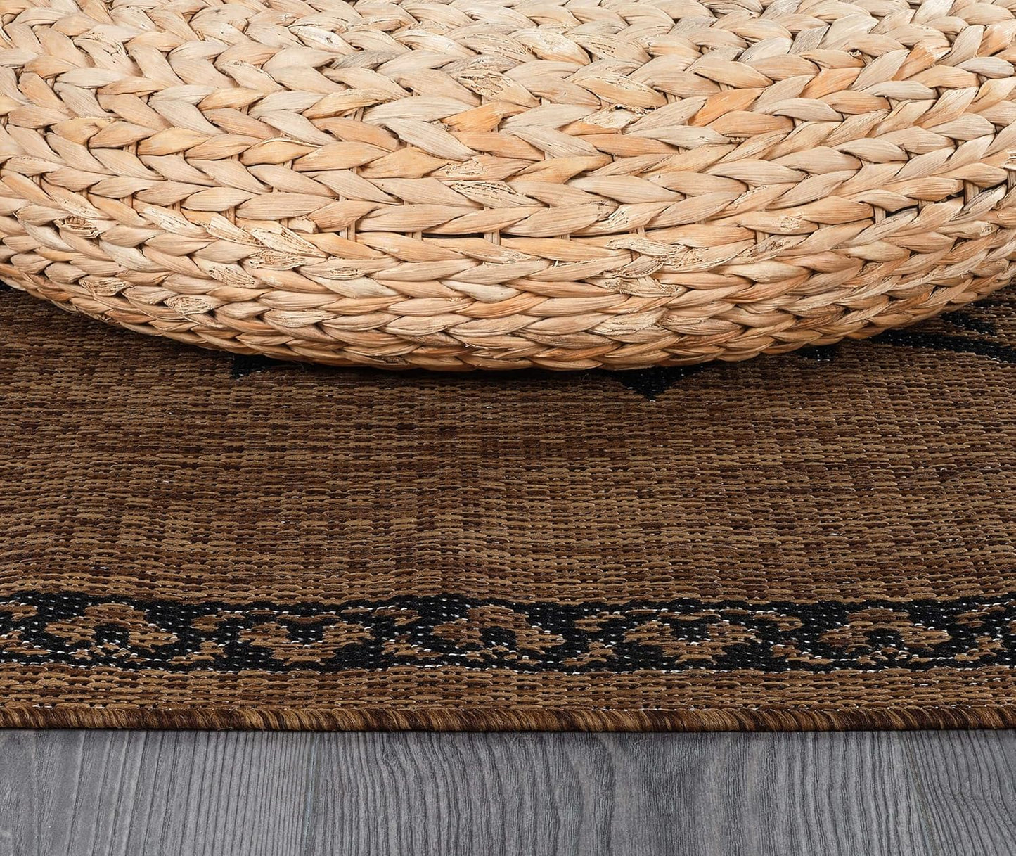 CAMILSON Outdoor Rug, Modern Area Rugs for Indoor and Outdoor Patios, Kitchen and Hallway mats