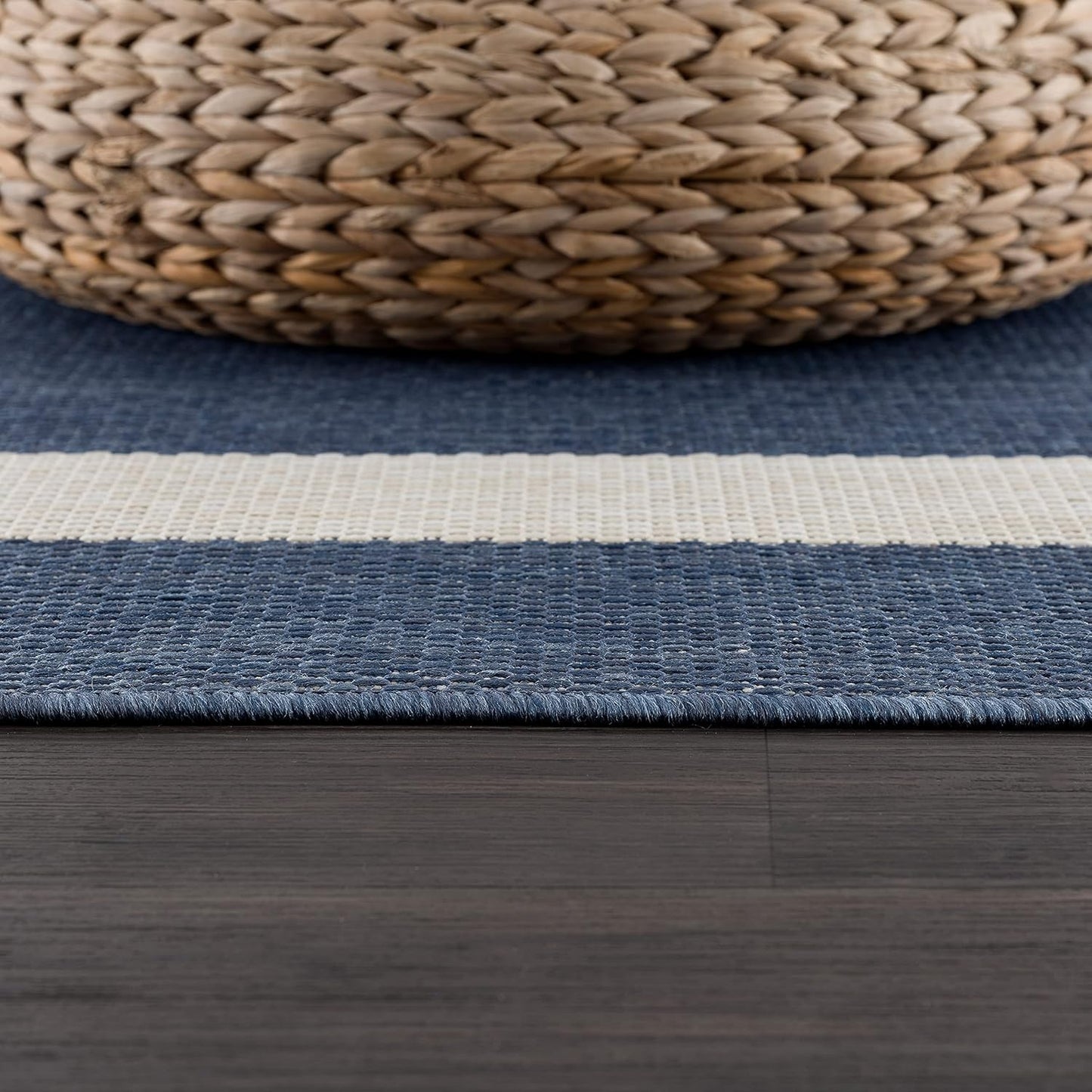 CAMILSON Outdoor Rug 9x12, Large Modern Outside Rugs for Patios Porches Waterproof Durable Washable