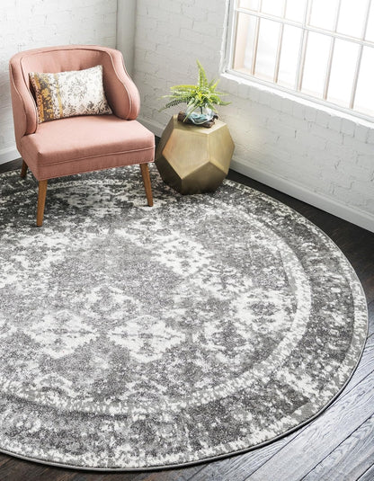 Unique Loom Rosso Collection Vintage, Traditional, Bohemian, Geometric, Distressed, Southwestern