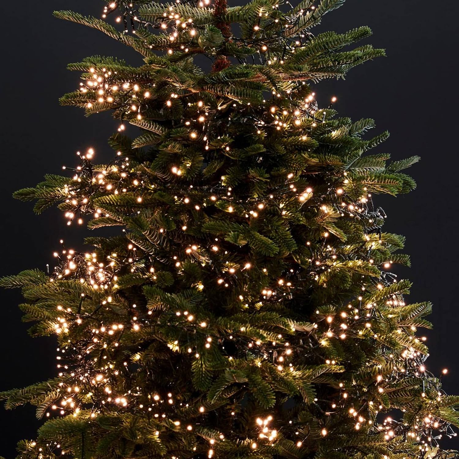 Dazzle Bright 132FT 400 LED Christmas Lights, Christmas String Lights Plug in with 8 Modes