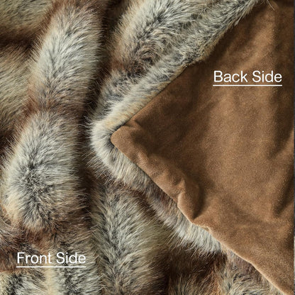 HORIMOTE HOME Luxury Plush Blanket, Soft & Cozy Fur Throw Blanket for Couch, Bed and Sofa, Fluffy