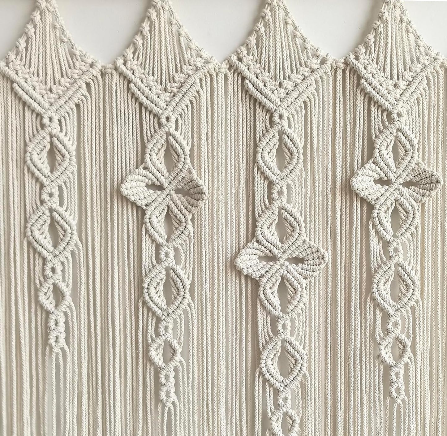 Achart Macrame Wall Hanging Large- Boho Wall Decor- large wall art- Wall Decor Living Room- Macrame