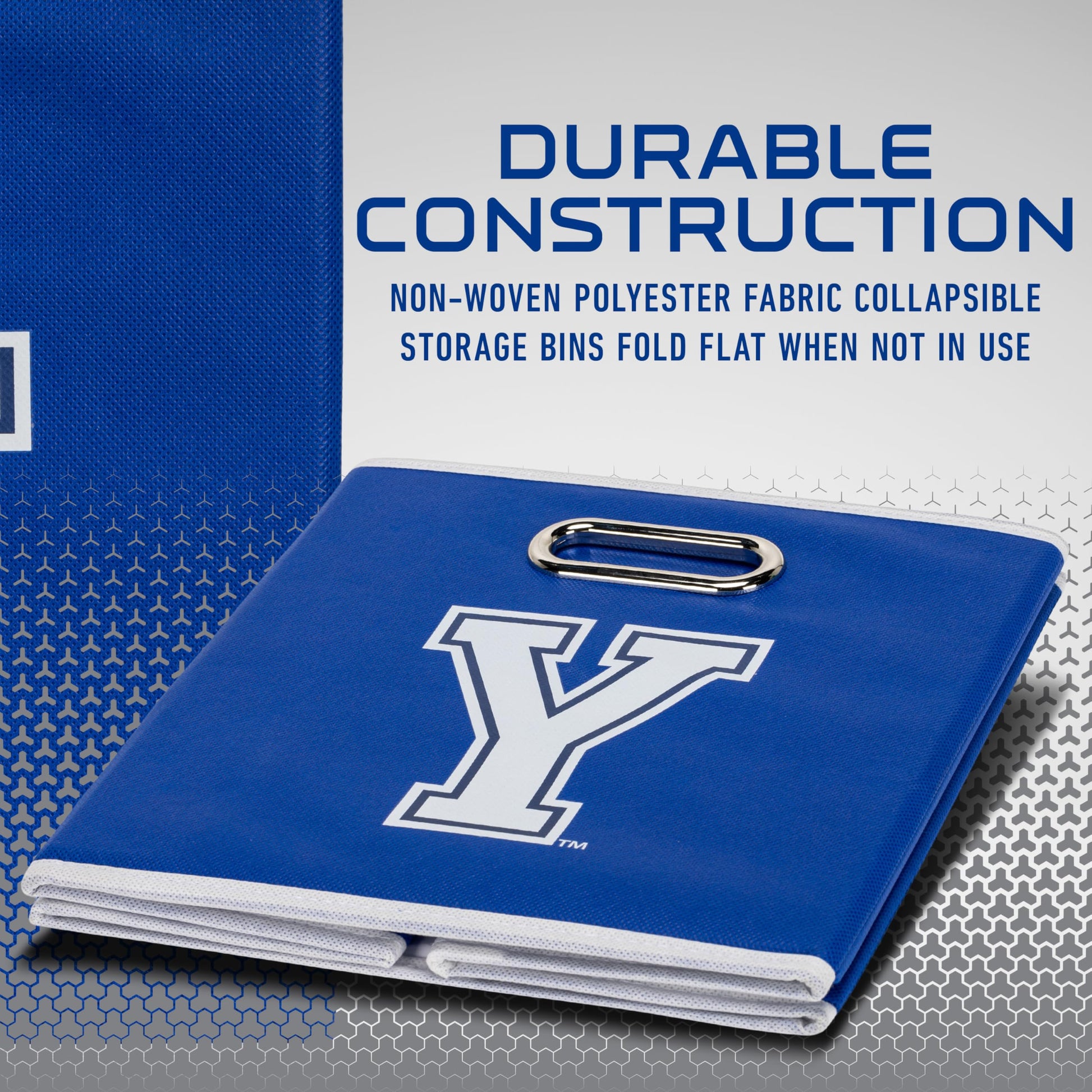 Franklin Sports NCAA Storage Bin - Cube Organizer - BYU