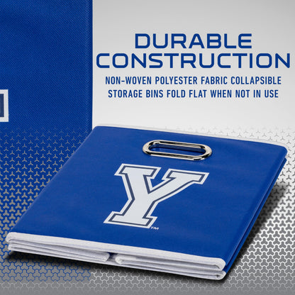 Franklin Sports NCAA Storage Bin - Cube Organizer - BYU
