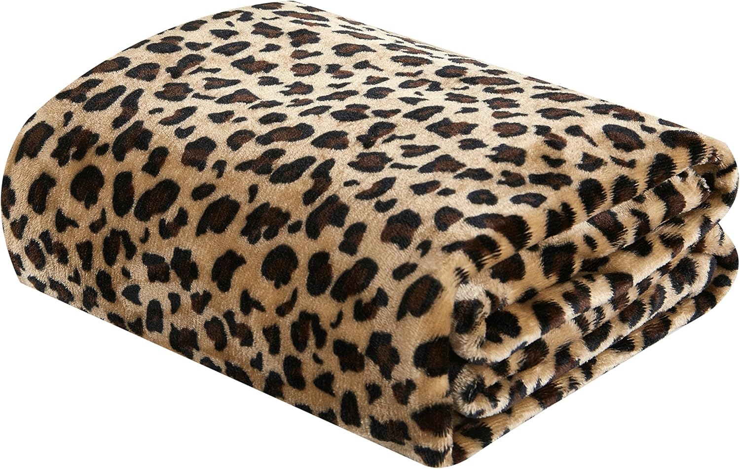 MERRYLIFE Leopard Throw Blanket Decorative Fleece Throw | Ultra-Plush Colorful Oversized | Couch
