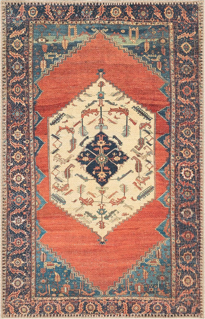 Keen Home Design 2x3 Rug - Machine Washable Entry Rug with Non-Slip Backing, Ideal for Enteryway