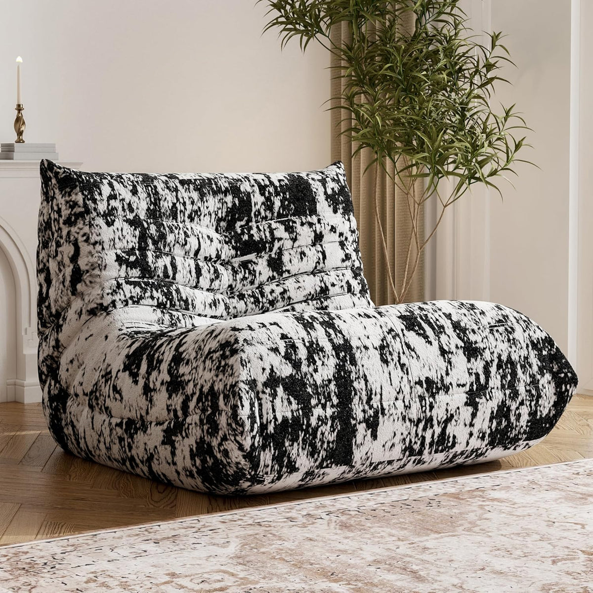 Bean Bag Chair, Fireside Chair Bean Bag Sofa Large Bean Bag Chair for Adults, Bean Bag Chairs for