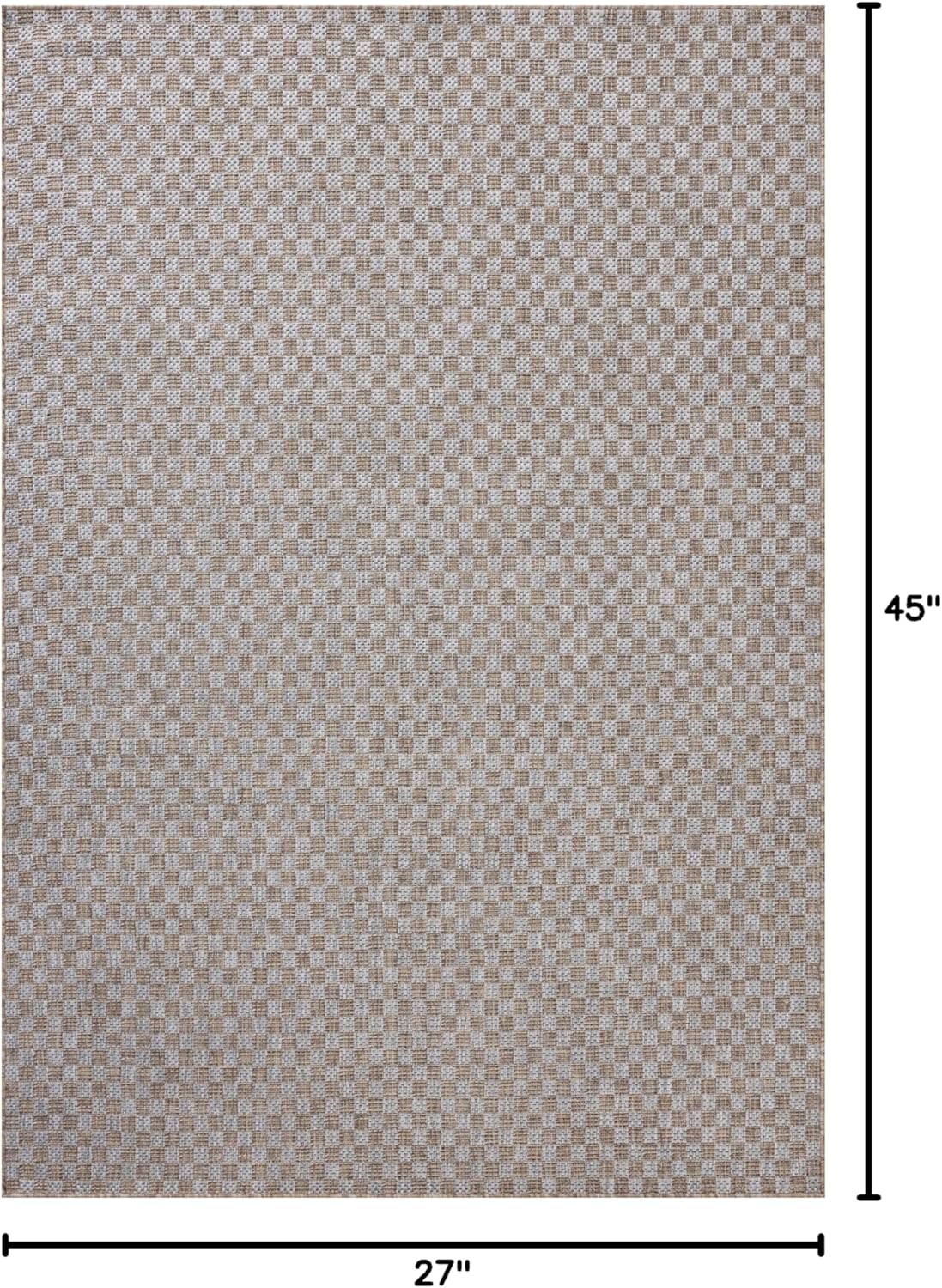 Loloi Amber Lewis Topanga Collection TOP-02 Natural/Silver 2'-3" x 3'-9" Indoor/Outdoor Area Rug