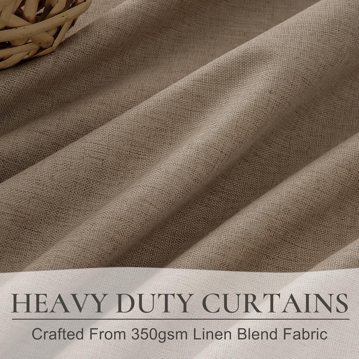 90 Inch Blackout Curtains for Living Room Thermal Noise Reduction Sliding Door Total Two Burg