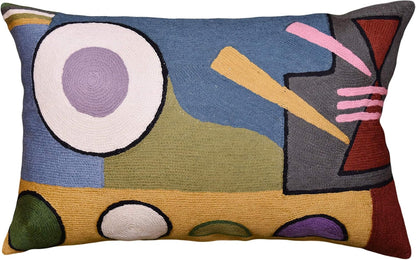 Lumbar Kandinsky Abstract Pillow Cover - Soul Modern Chair Pillowcase Abstract Couch Cushion