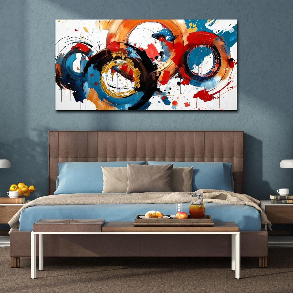 Abstract Wall Art Large Canvas Prints Modern Living Room Bedroom Home Office Wall Decor Framed