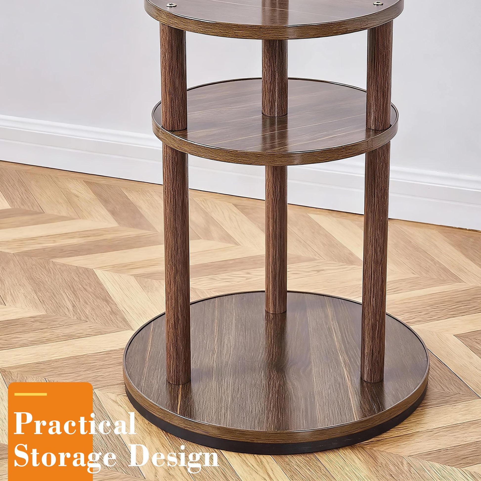 VECELO Coat Rack Freestanding, Entryway Hanger Stand, Umbrella Holder, Hall Tree With Hooks, Floor