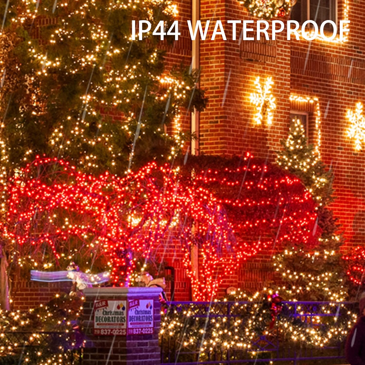 Dazzle Bright Fairy Lights Battery Operated, 20 FT 60 LED Silver Wire Waterproof Battery Operated