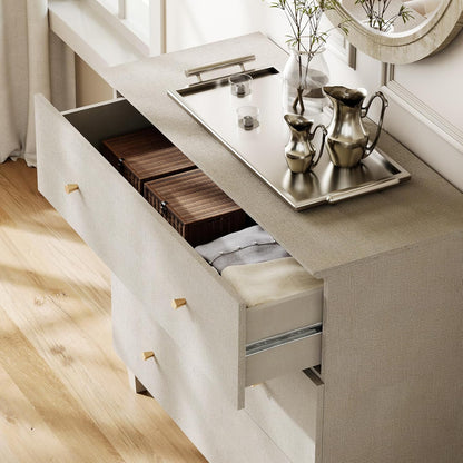 WAMPAT Dresser with 6 Drawers for Bedroom, 70.8" Wide Wooden Chest of Drawers, Modern Closet