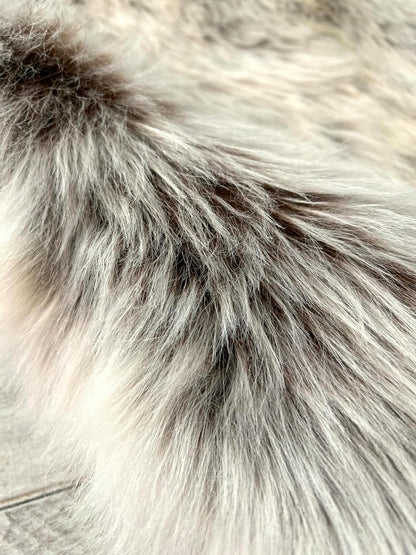 LAMBZY Faux Sheepskin Super Soft Hypoallergenic Free Shape Silky Shag Rug, Luxury Shaggy Plush