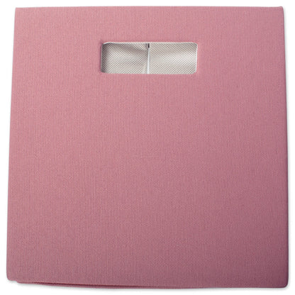 DII Fabric Storage Cube Organizer Bin 13x13x13 Foldable, Rose