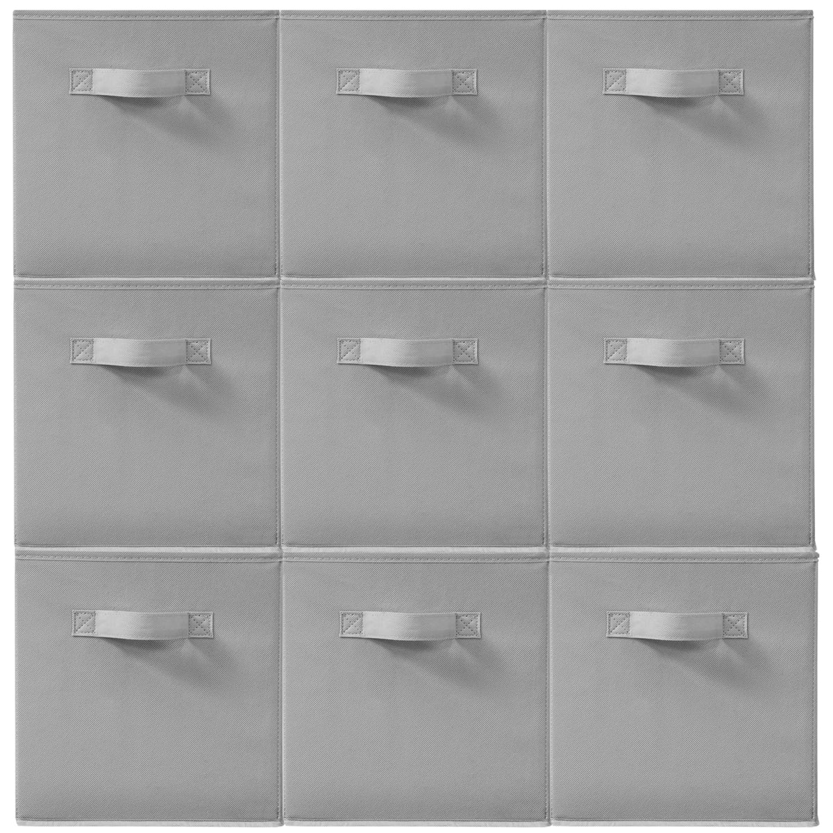 STORAGEIDEAS 11 Inch Fabric Storage Cubes, Sturdy Foldable Storage Bins, Heavy Duty Cube Organizer