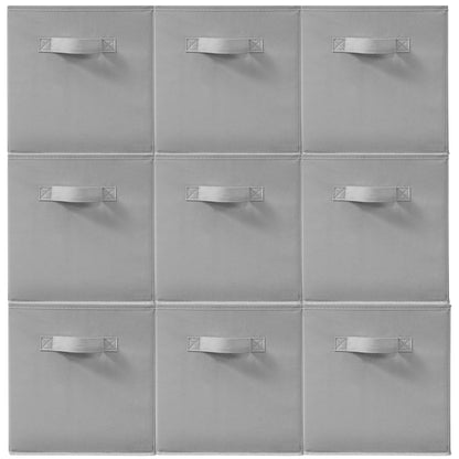 STORAGEIDEAS 11 Inch Fabric Storage Cubes, Sturdy Foldable Storage Bins, Heavy Duty Cube Organizer