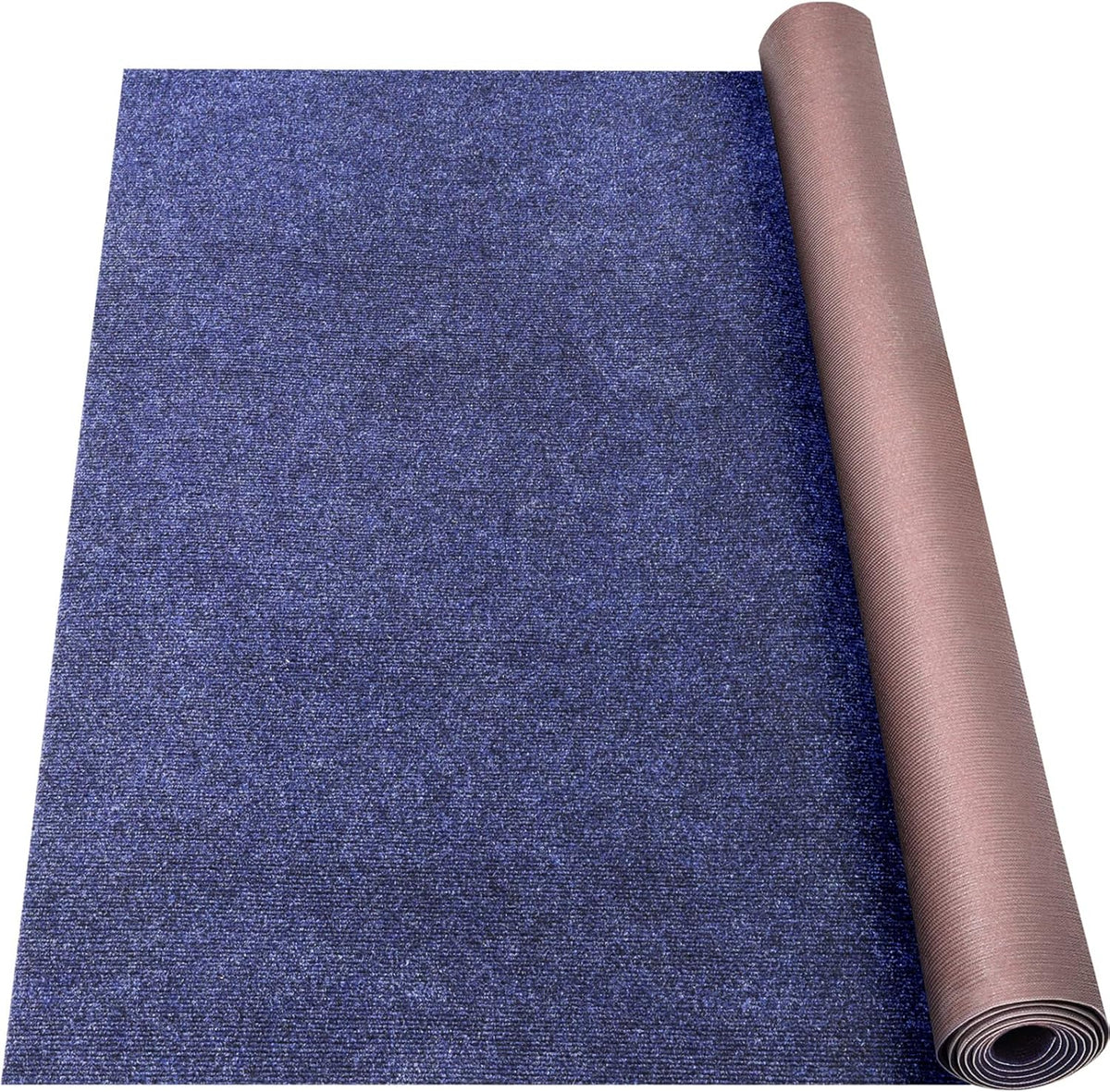 Marine Carpet,6 FT x 14 FT Deep Blue Indoor Outdoor Carpet 0.2" Thick Boat Carpet with Water-Proof
