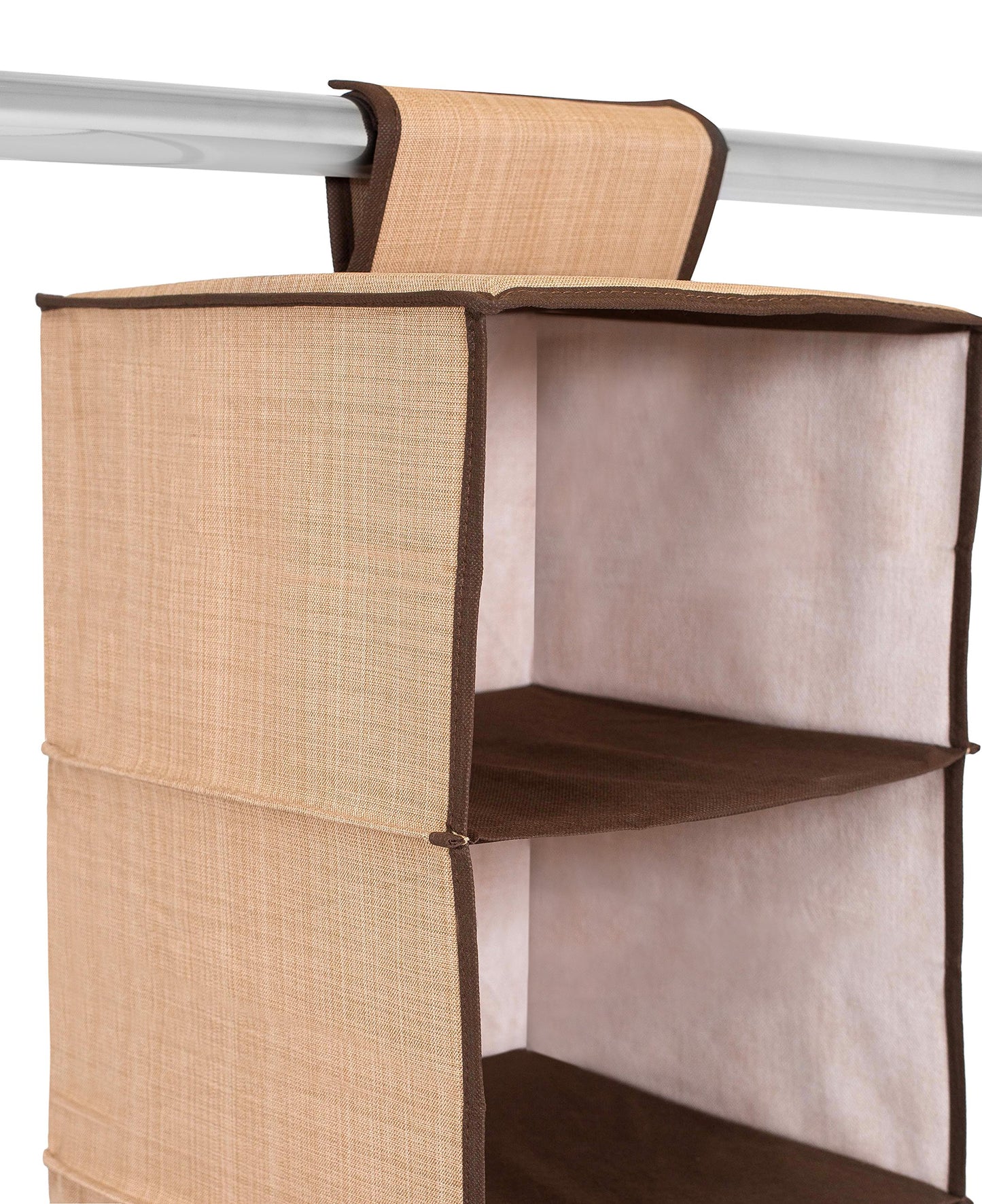 Internet's Best Hanging Closet Organizer - 6 Shelf - Clothing Sweaters Shoes Accessories Storage