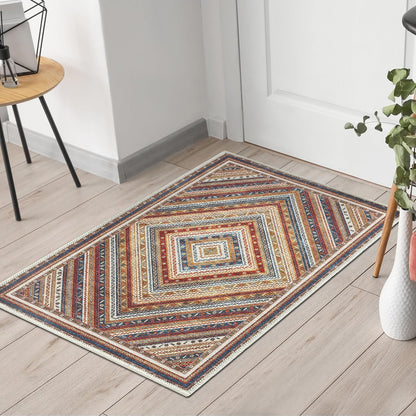 Keen Home Design 2x3 Rug - Machine Washable Entry Rug with Non-Slip Backing, Ideal for Enteryway