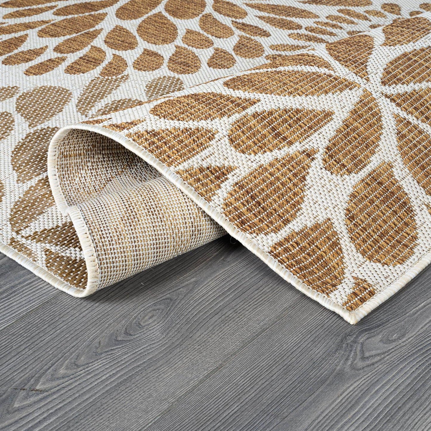 Beverly Rug Outdoor Rug 9x12 Modern Exotic Tropical Leaf Area Rugs for Indoor and Outdoor Patio