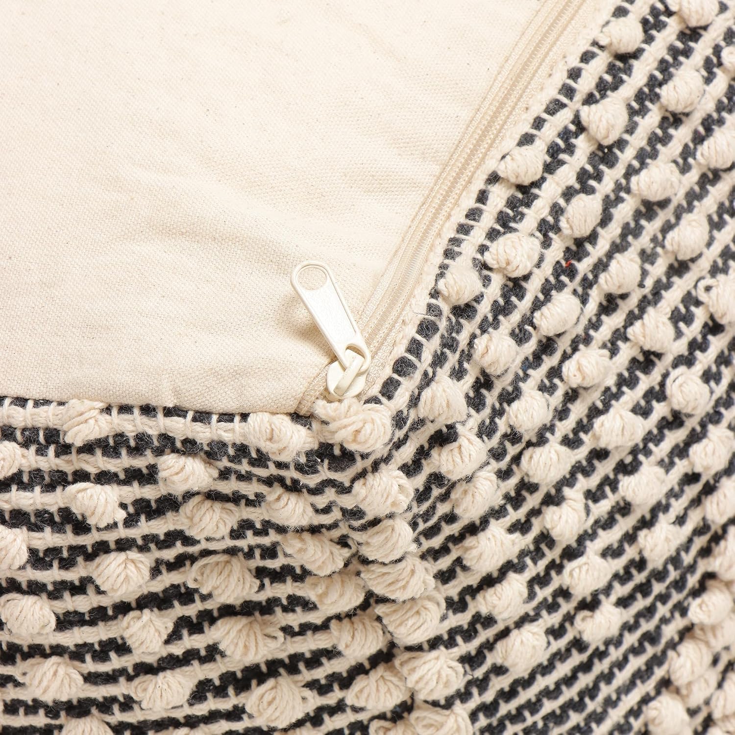 REDEARTH · Tufted Pouf Ottoman with Filler Textured Storage Cube Bean Bag Pouffe Footrest for