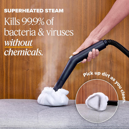 Dupray Neat Steam Cleaner with 17-Piece Kit – Powerful, chemical-free cleaning for floors, cars