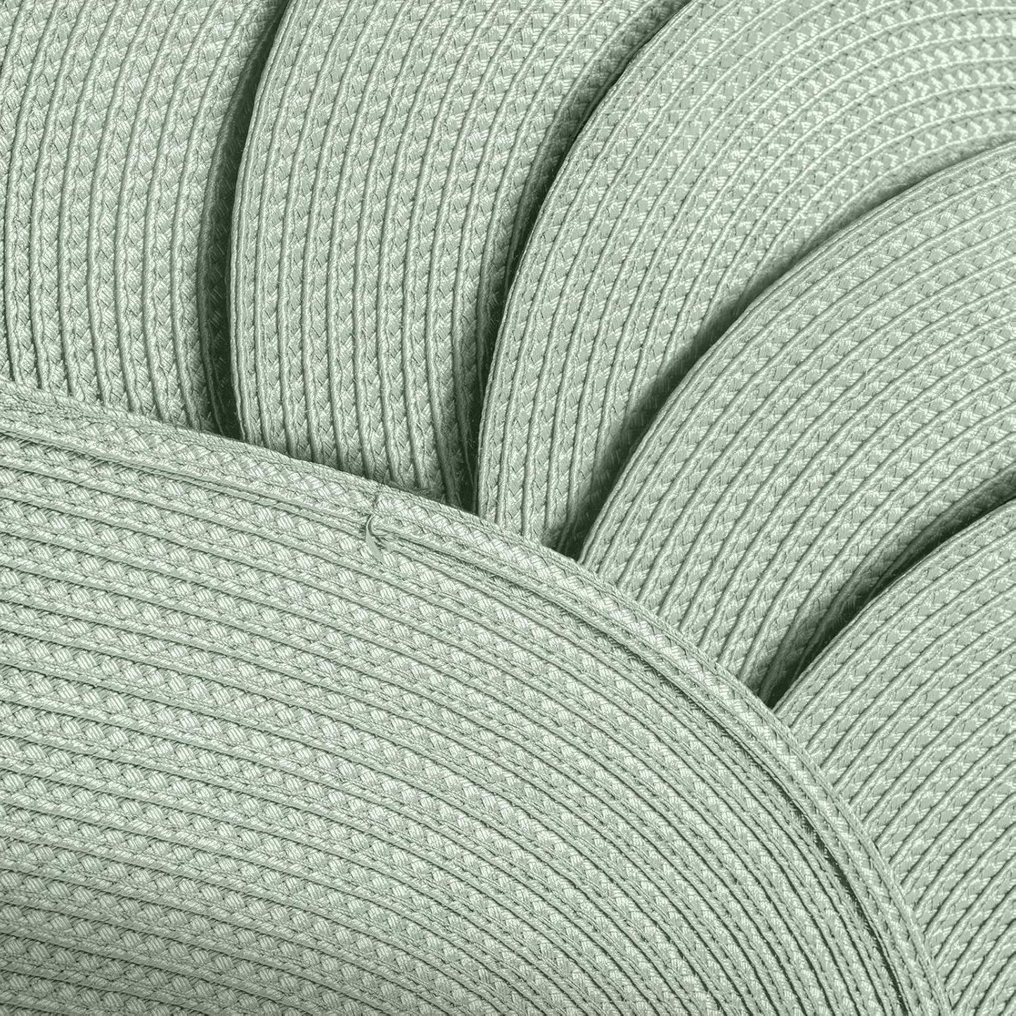 AHHFSMEI Placemats Set of 6 for Dining Table Washable Woven Vinyl Non-Slip 18x12 inches Placemat