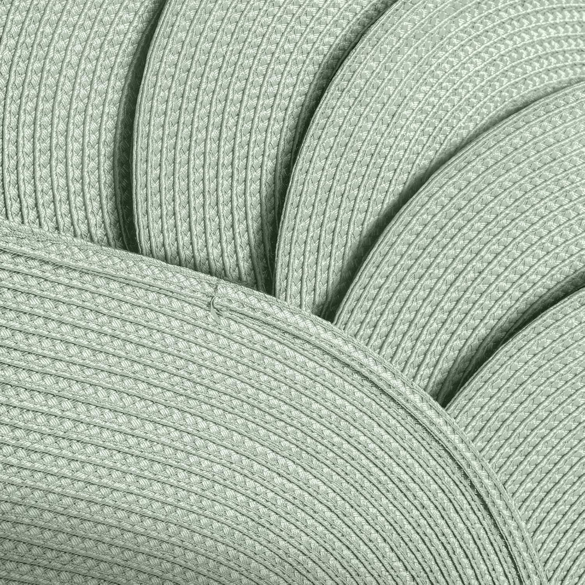 AHHFSMEI Placemats Set of 8 for Dining Table Washable Woven Vinyl Non-Slip 18x12 inches Placemat