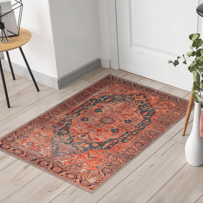 Keen Home Design 2x3 Rug - Machine Washable Entry Rug with Non-Slip Backing, Ideal for Enteryway