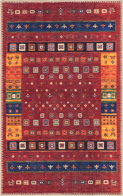 Keen Home Design 2x3 Rug - Machine Washable Entry Rug with Non-Slip Backing, Ideal for Enteryway