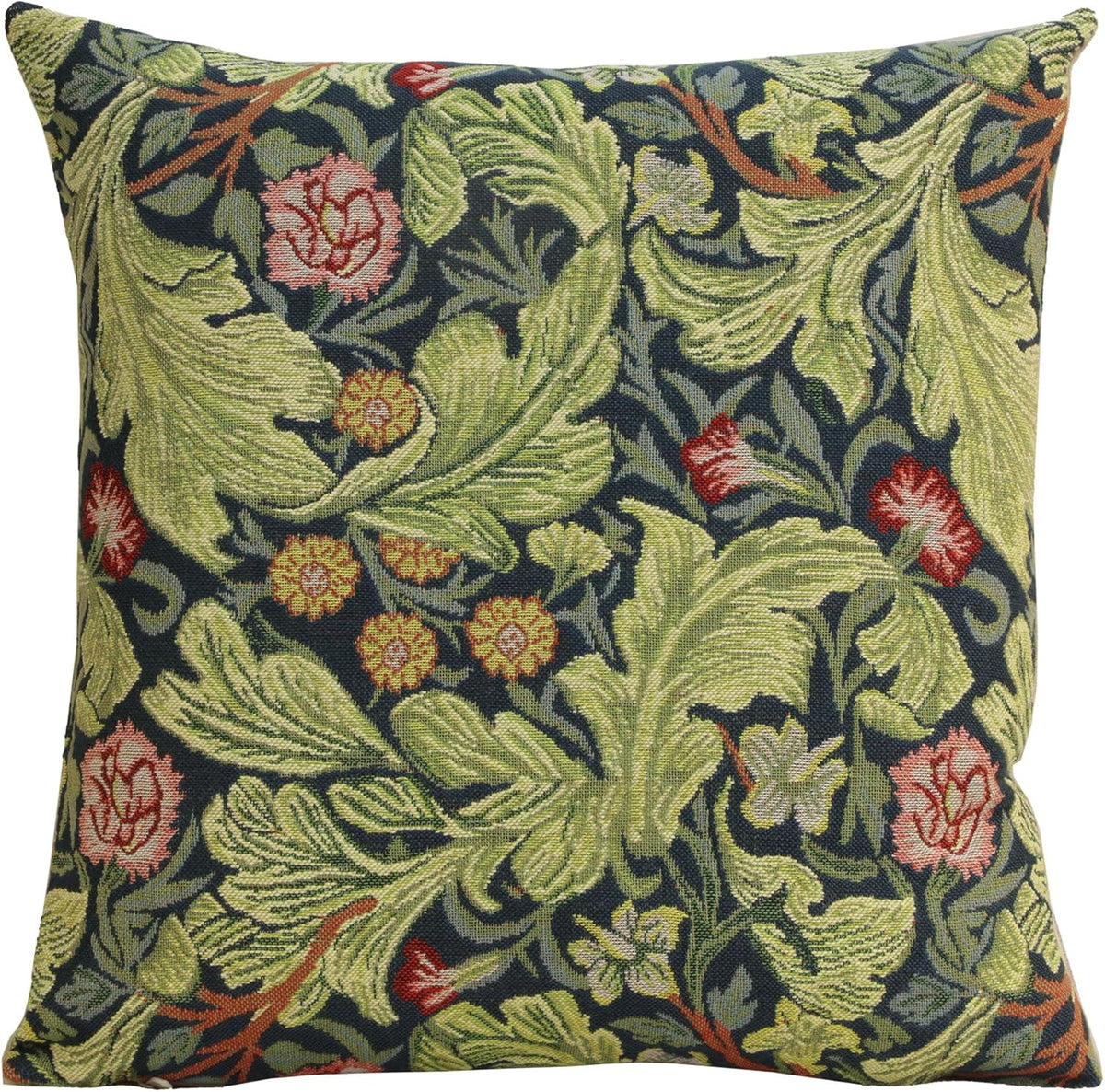 Charlotte Home Furnishings Throw Pillow Covers 16x16 in, Green Leicester Decorative Couch Pillow