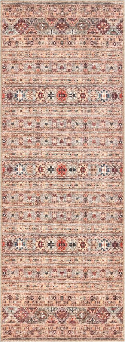 Keen Home Design 2x7 Rug - Machine Washable Runner Rug with Non-Slip Backing, Ideal for Hallway