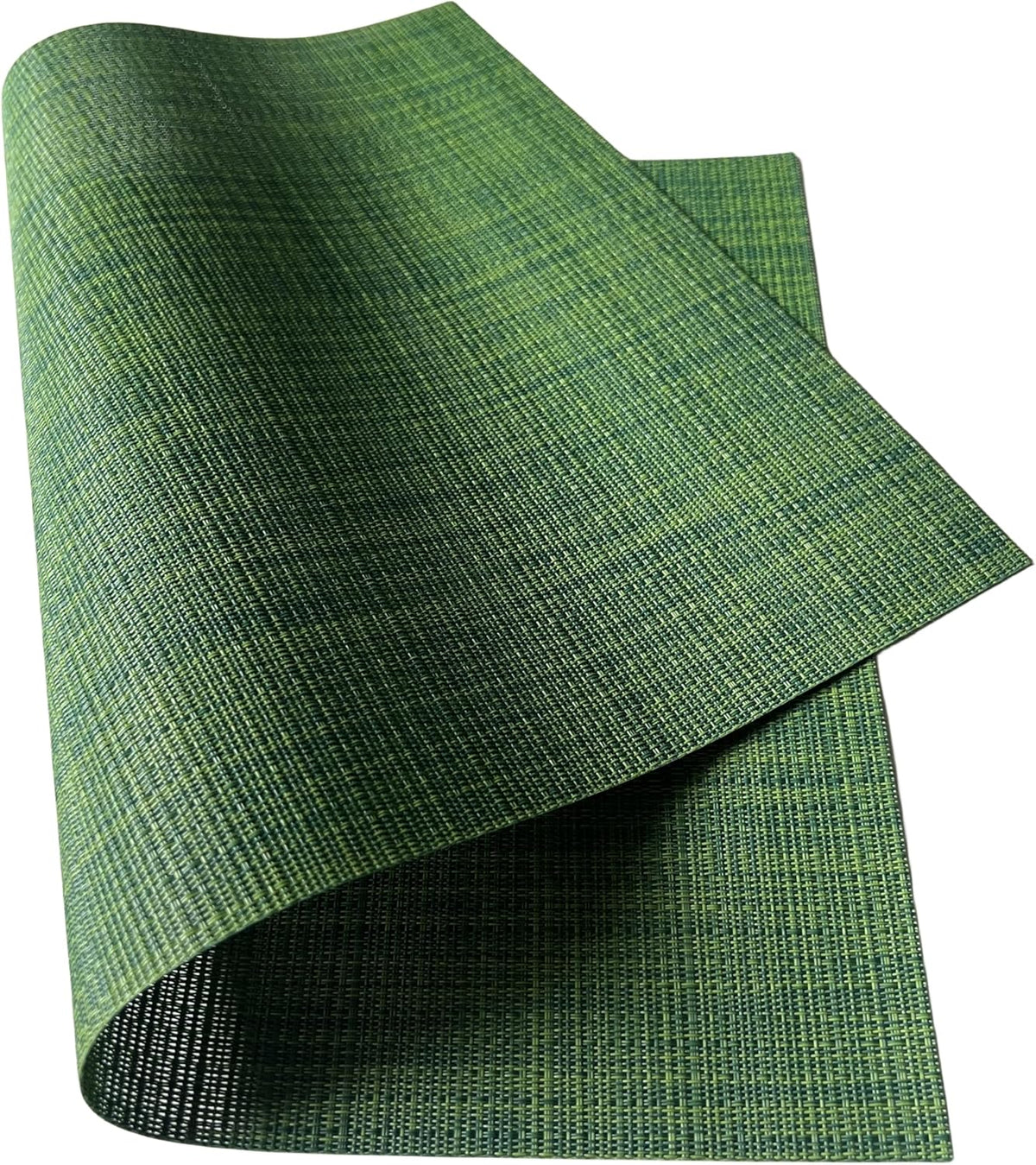 WAZAIGUR Placemats Set of 6 for Dining Table Heat-Resistant Washable Place Mats Woven Vinyl Kitchen