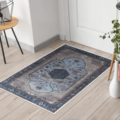 Keen Home Design 2x3 Rug - Machine Washable Entry Rug with Non-Slip Backing, Ideal for Enteryway