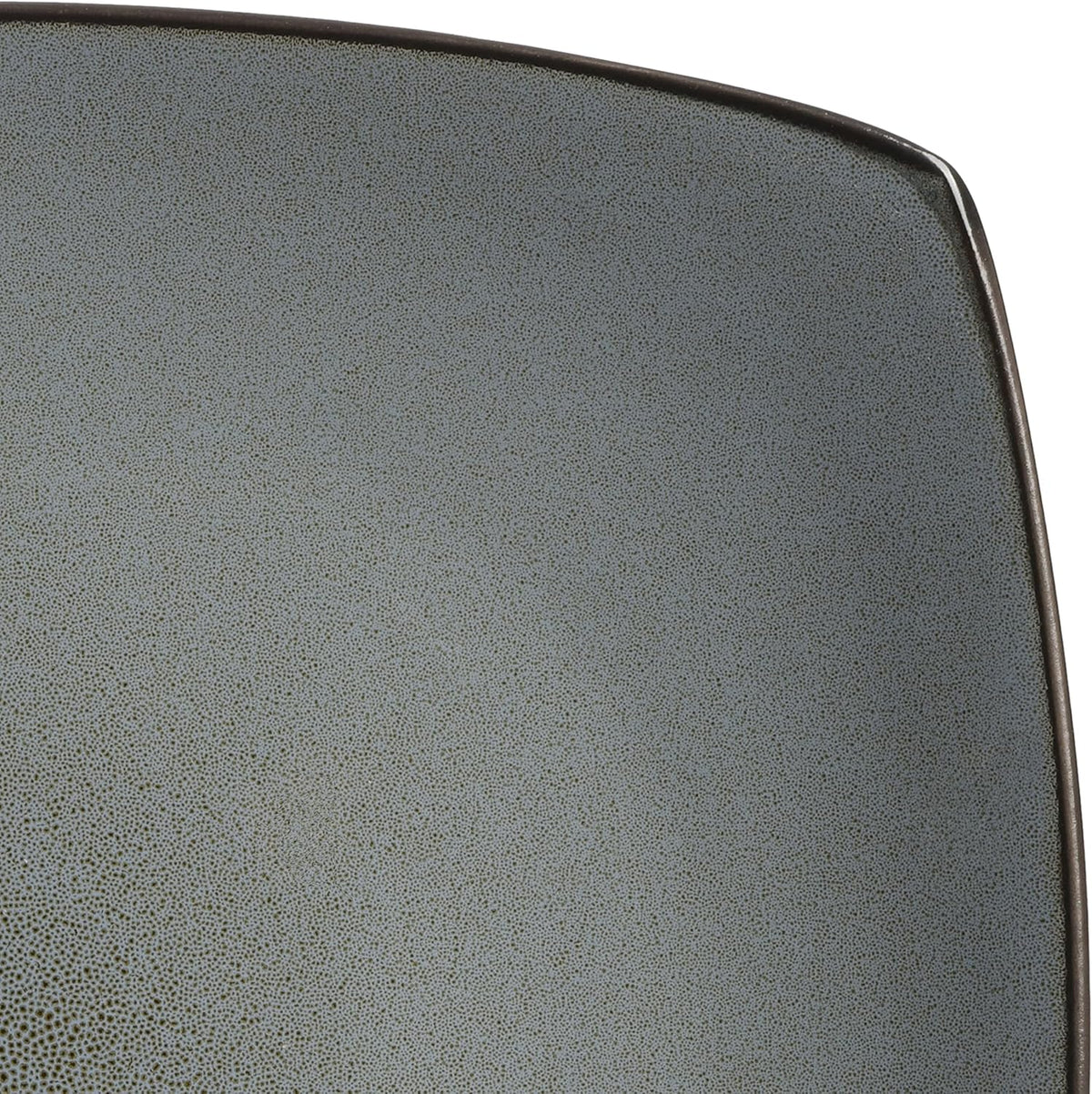 Gibson Elite Soho Lounge Square Reactive Glaze Stoneware Dinnerware Set, Service for 4 (16pc)