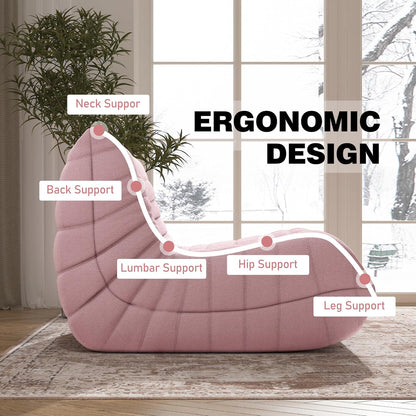 Bean Bag Chair, Fireside Chair Bean Bag Sofa Large Bean Bag Chair for Adults, Bean Bag Chairs for