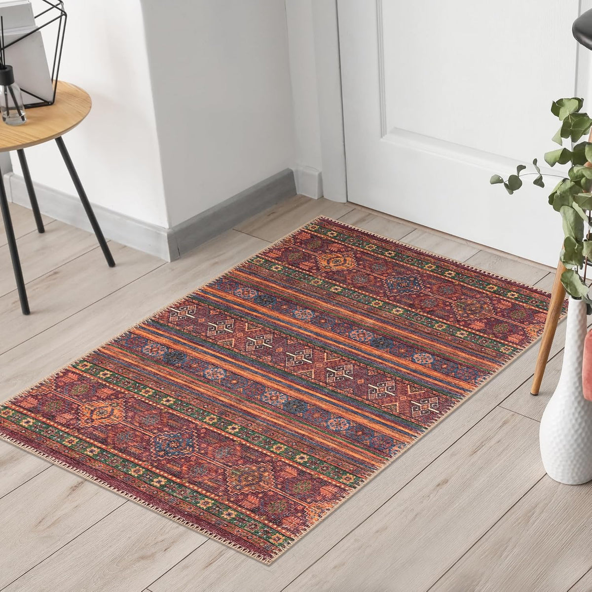 Keen Home Design 2x3 Rug - Machine Washable Entry Rug with Non-Slip Backing, Ideal for Enteryway
