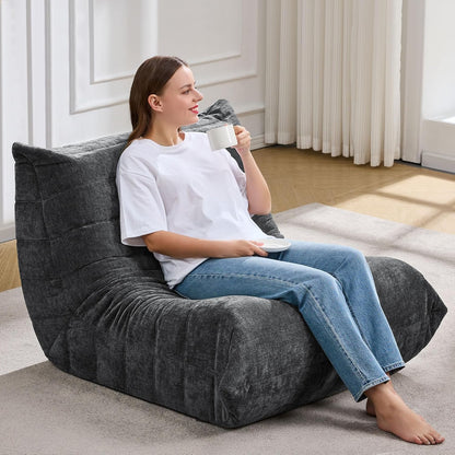 Bean Bag Chairs for Adults Giant Bean Bag Chair Memory Foam BeanBag Chair Big Bean Bag Sofa with