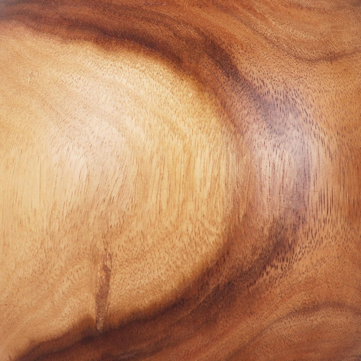 Rutledge & King Creston Wood End Table - Small Round Side Table - Suar Wood Side Table - Round